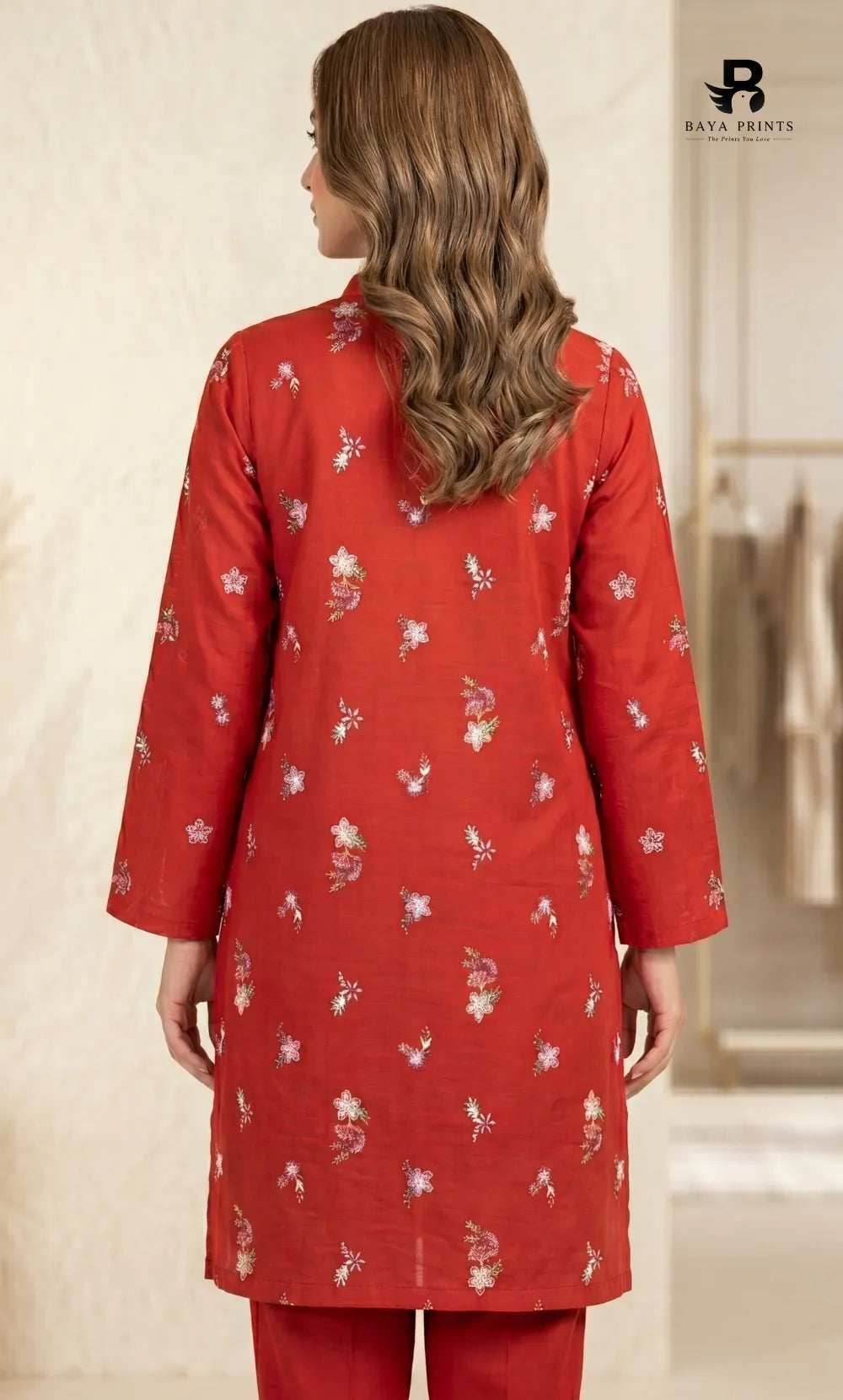3-Piece | Unstitched Luxury Embroidered Lawn Suit | Nayab