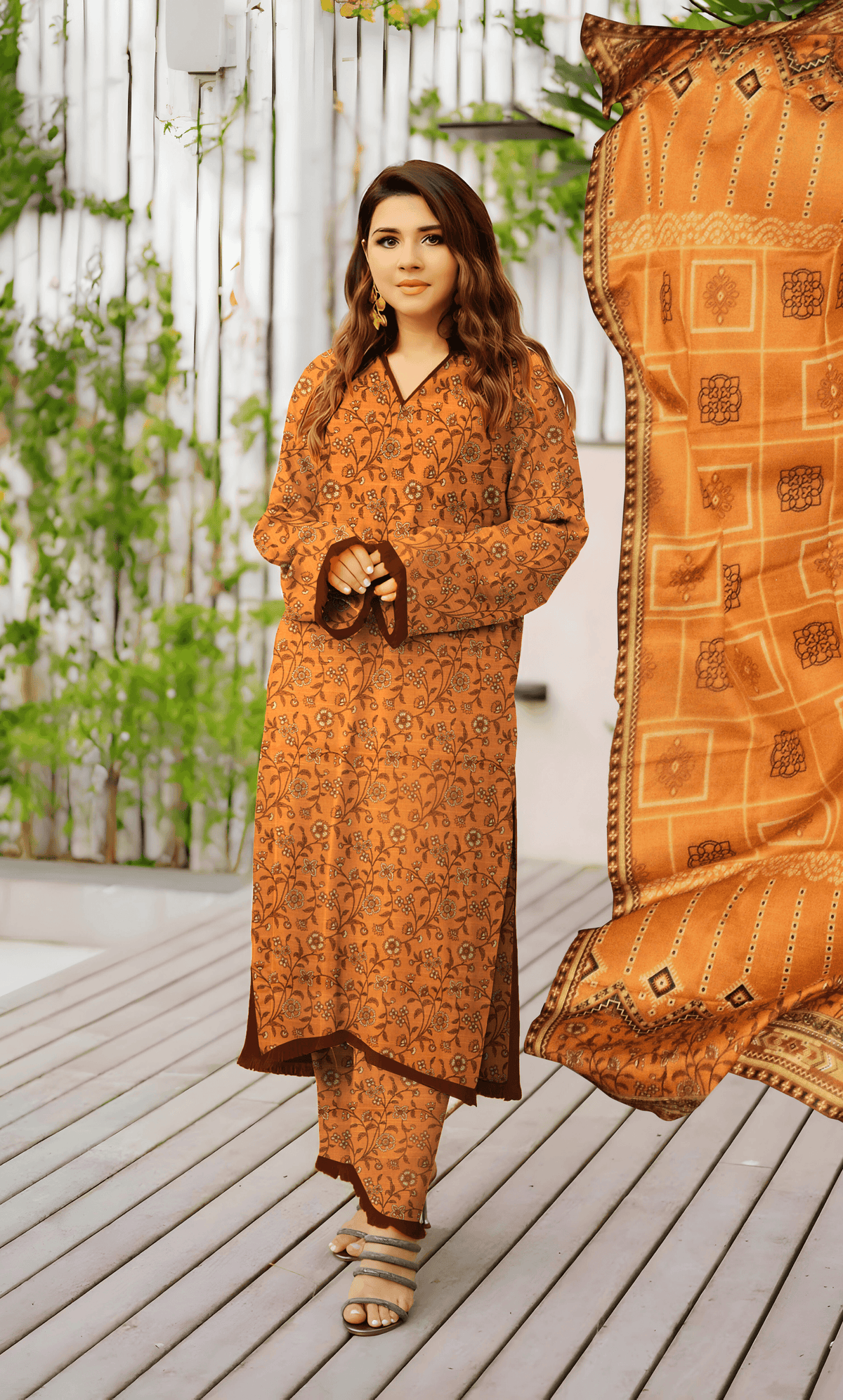 3PC Unstitched Khadar Suit  BA-K-V11-24 C -3