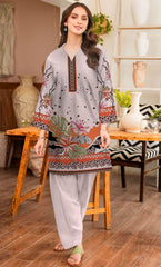 2PC Unstitched Linen - MA-09