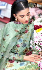 3 Piece Unstitched Printed Lawn Suit -BA-V32-11