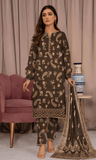 3PC Unstitched Khadar Suit  BA-K-V7 -21