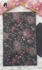 2PC Premium Embroidered Lawn |Unstitched | Breez