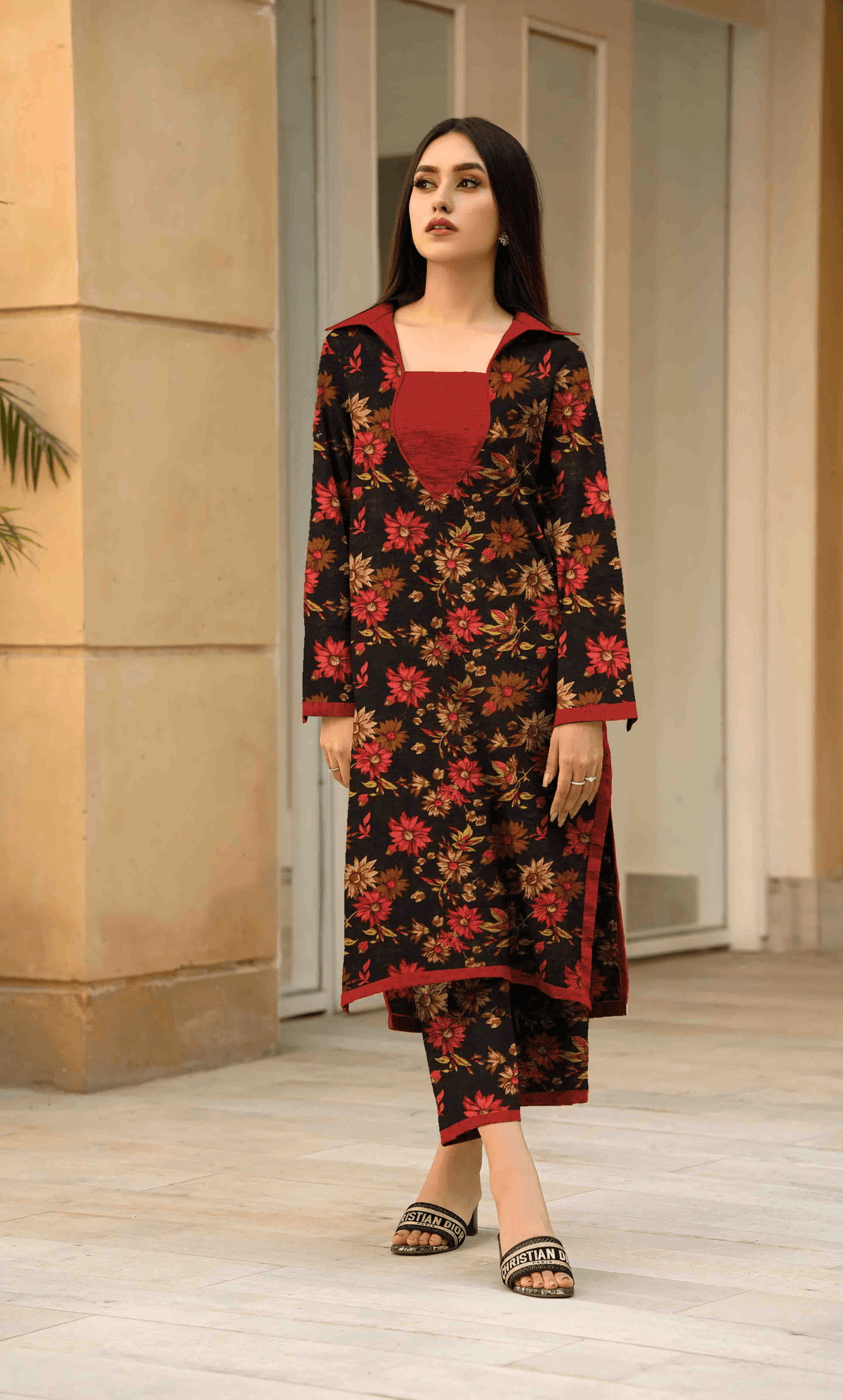 2PC Unstitched Khadar Suit -US-K1 -11