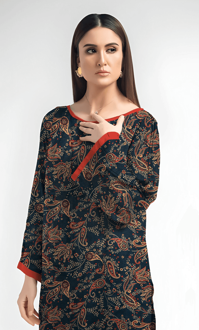 3PC Unstitched Khadar Suit  BA-K-V11-24 A -10 Main Image