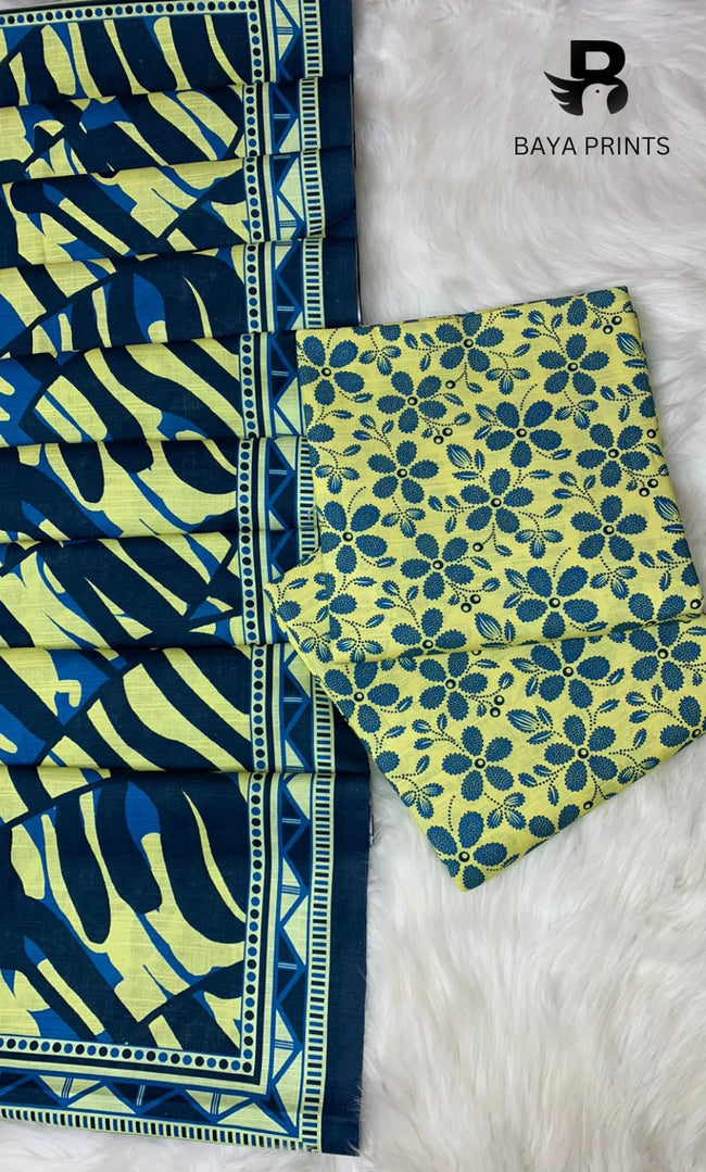 3PC Unstitched Khadar Suit  BA-K-V9-03 Hover Image