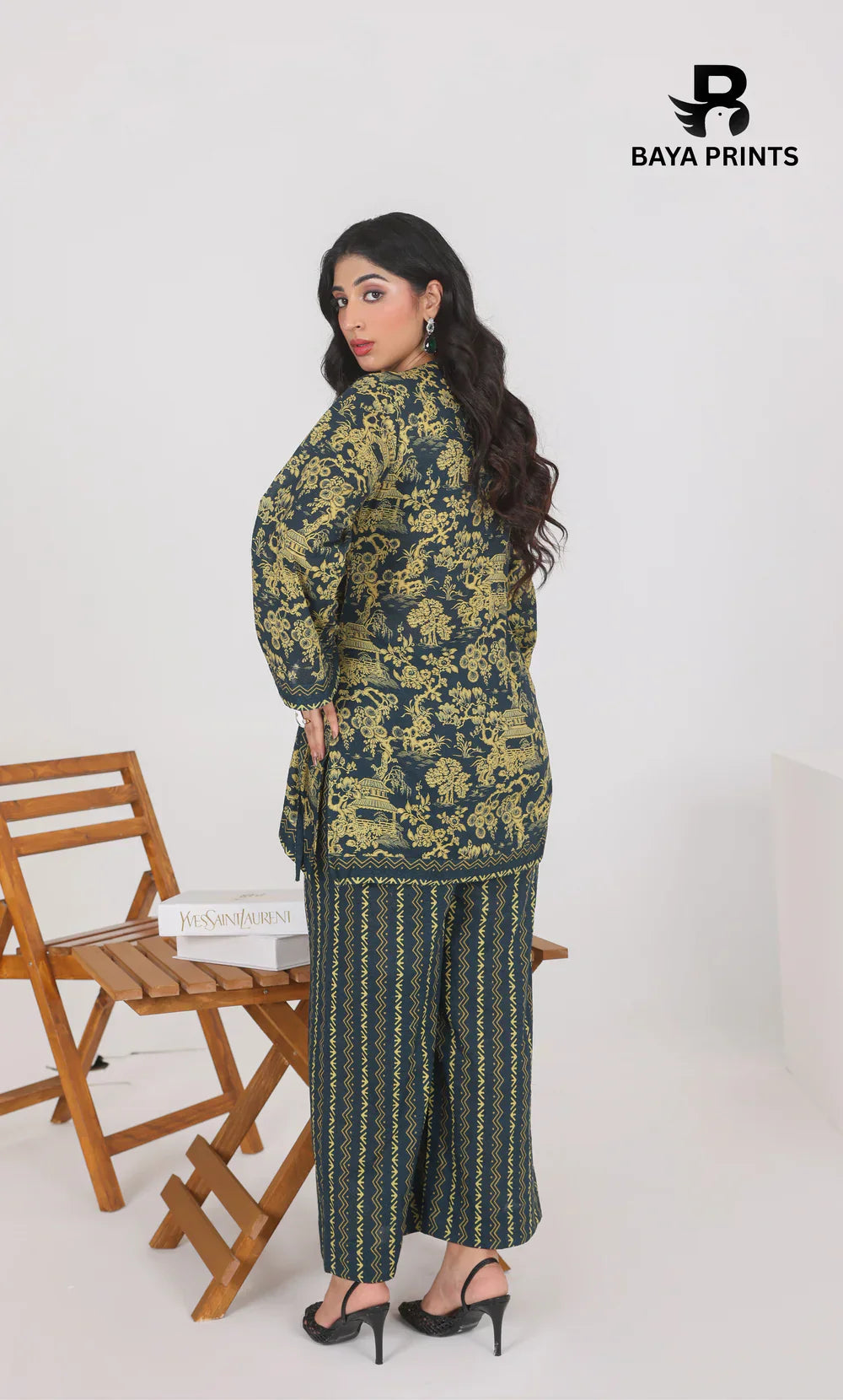 2 Piece Baya Co-Ord Set (Unstitched)