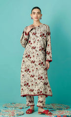 2PC Unstitched Printed Lawn Suit  - BD-V6-16