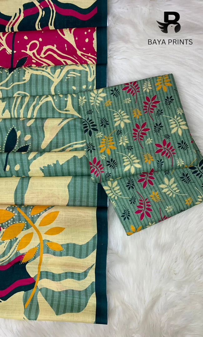 3PC Unstitched Khadar Suit  BA-K-V9-04 Hover Image