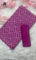 2PC Premium Embroidered Lawn |Unstitched | Breez