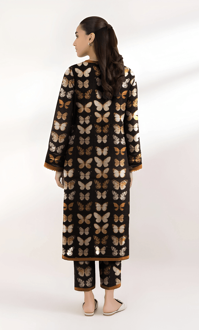 2PC Premium Linen Unstitched-DE V6 -016 Main Image