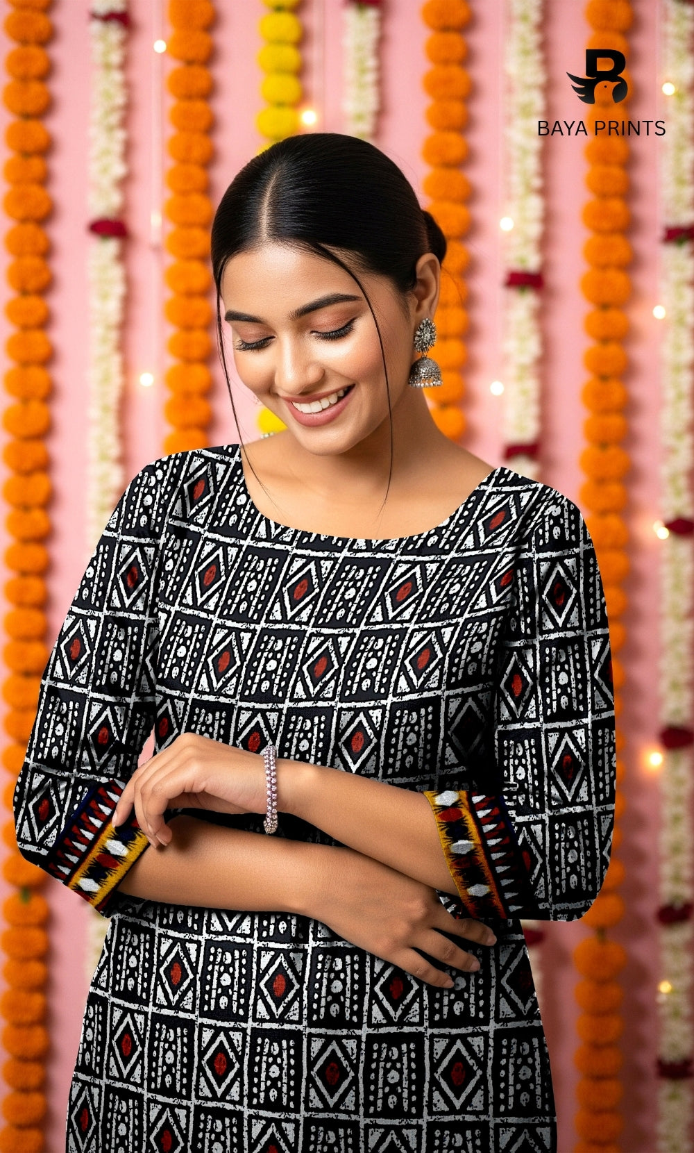 3 Piece Unstitched Printed Doria Viscose Suit with Bamber Dupatta BA-V7-020