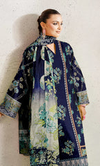 3 Piece Unstitched Printed Lawn Suit | BA-V15-02