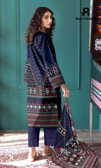 3 Piece Unstitched Printed Lawn Suit -BP-V2-1