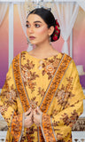 3 Piece Printed Unstitched Lawn Suit | SE-B-01