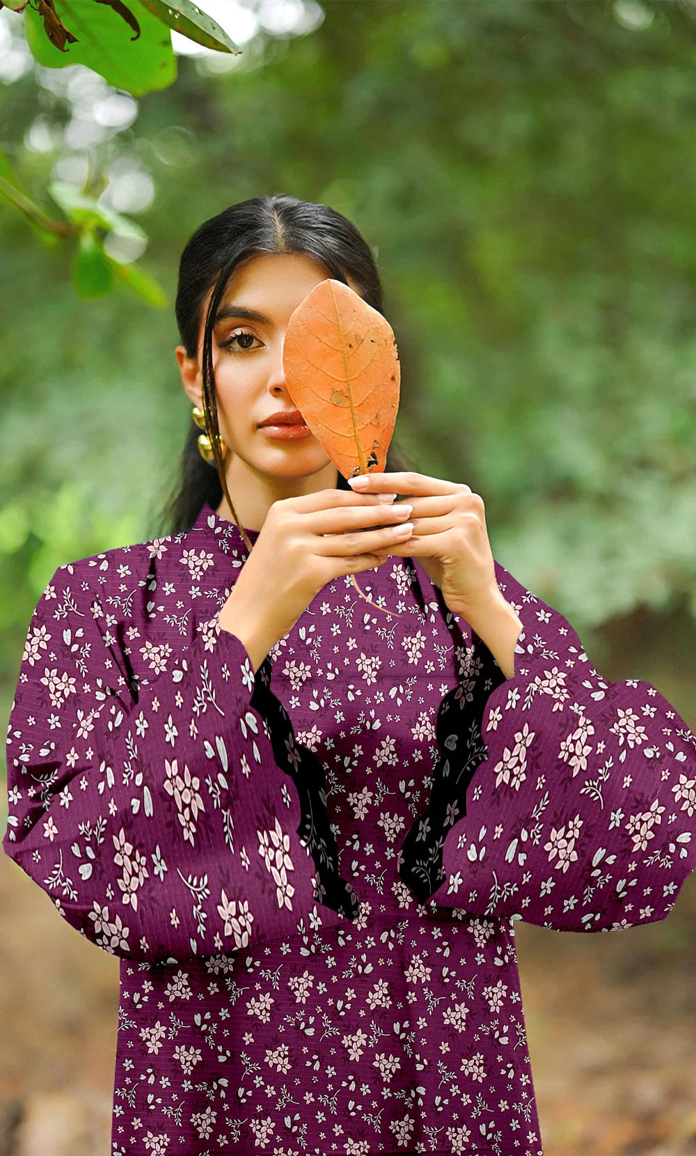 3 Piece Unstitched Printed Lawn Suit- BA-V-21 -4.