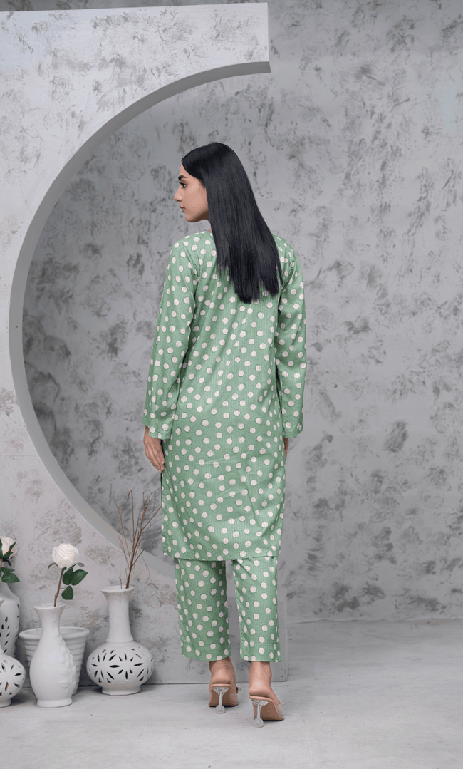 2PC Premium Linen Unstitched-DE V6 -025 Main Image