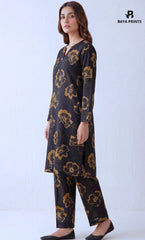 2 Piece Printed Unstitched Lawn Suit 