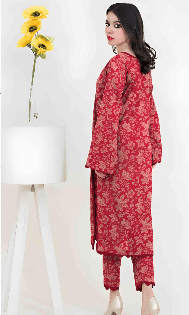 2PC Premium Linen  Unstitched -BA-V9-01 Main Image