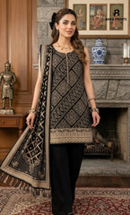 3PC Printed Lawn | Unstitched |  B&S