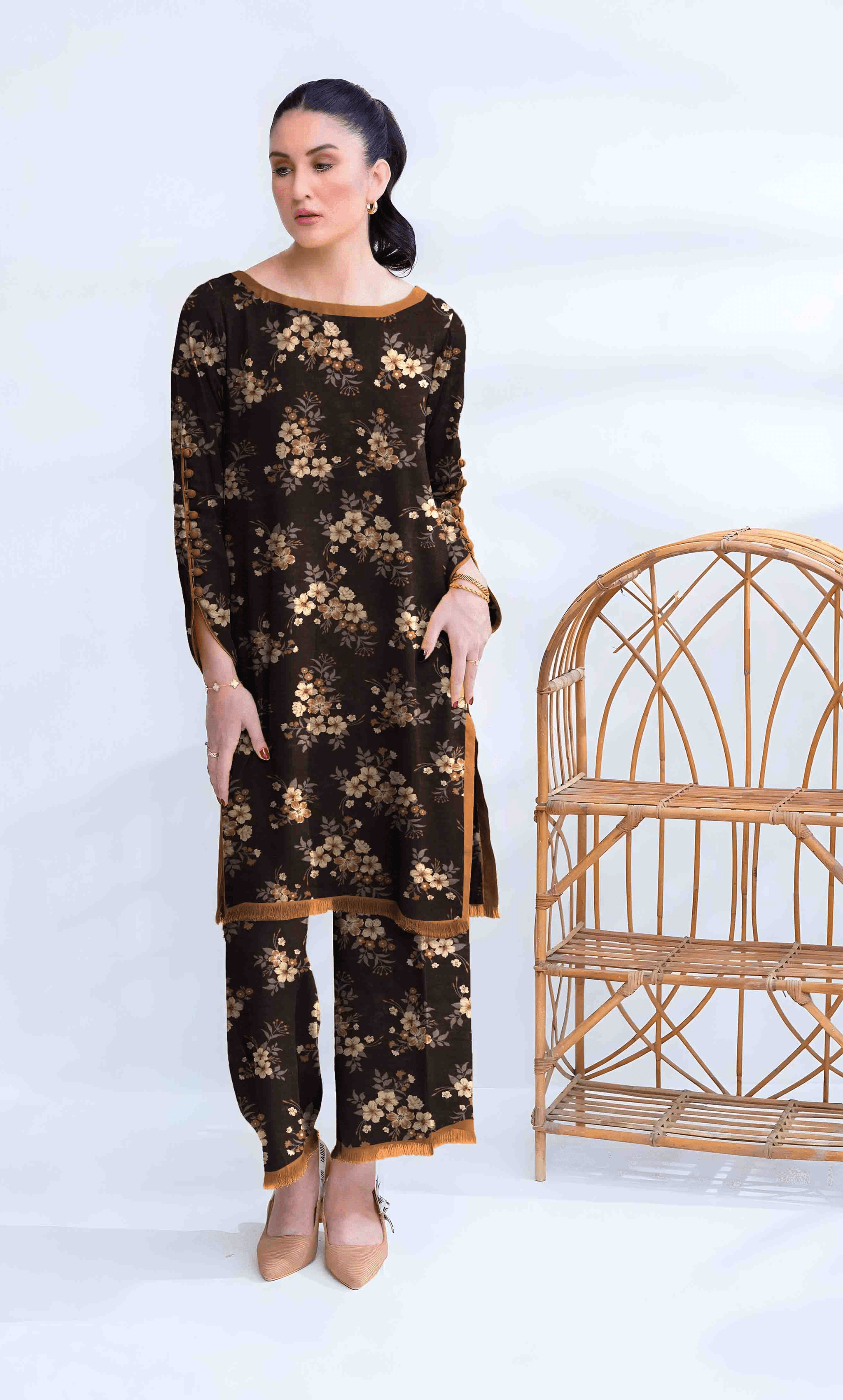 2PC Unstitched Khadar Suit -US-K1 -01