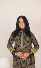 3 Piece Printed Unstitched Lawn Suit | SE-A-09