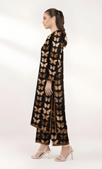 2PC Premium Linen Unstitched-DE V6 -016