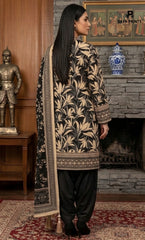 3PC Printed Lawn | Unstitched |  B&S