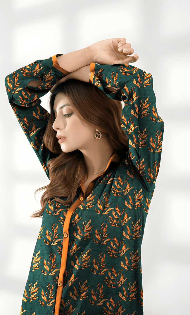 3PC Premium Linen Unstitched   -BA-SL-4 Main Image