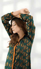3PC Premium Linen Unstitched   -BA-SL-4