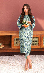 2PC Unstitched Printed Lawn Suit  - BD-V6-14