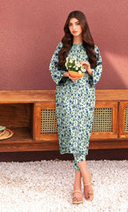 2PC Unstitched Printed Lawn Suit  - BD-V6-14