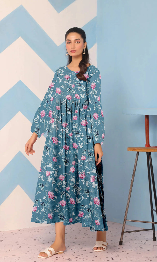 3 Piece Unstitched Premium Lawn Suit- BA-V-30-S06 Hover Image