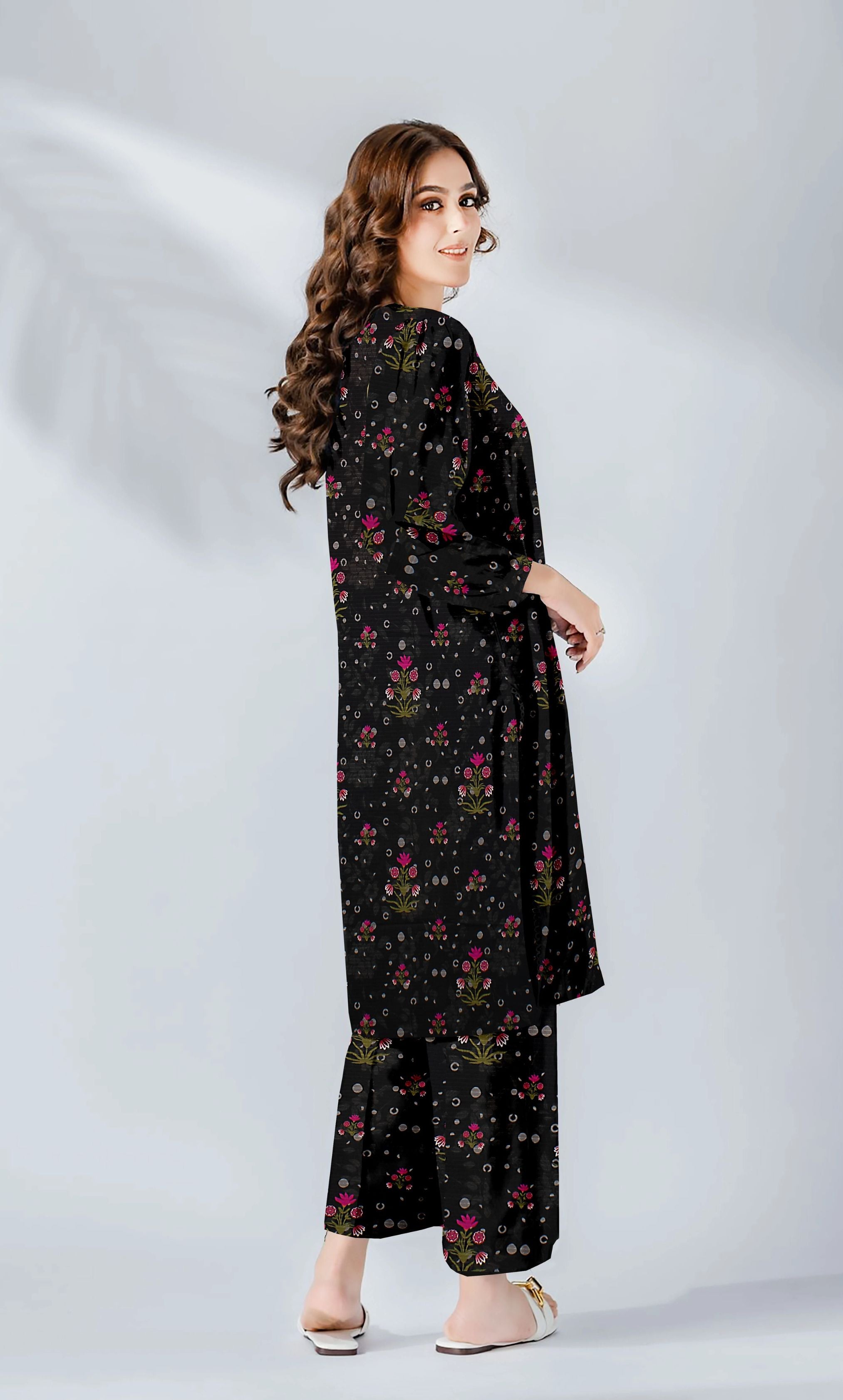 2PC Unstitched Khadar Suit  BA-K-V13