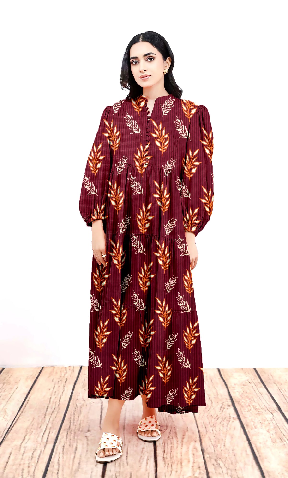 2PC Unstitched Lawn Suit  - BD-V3-20