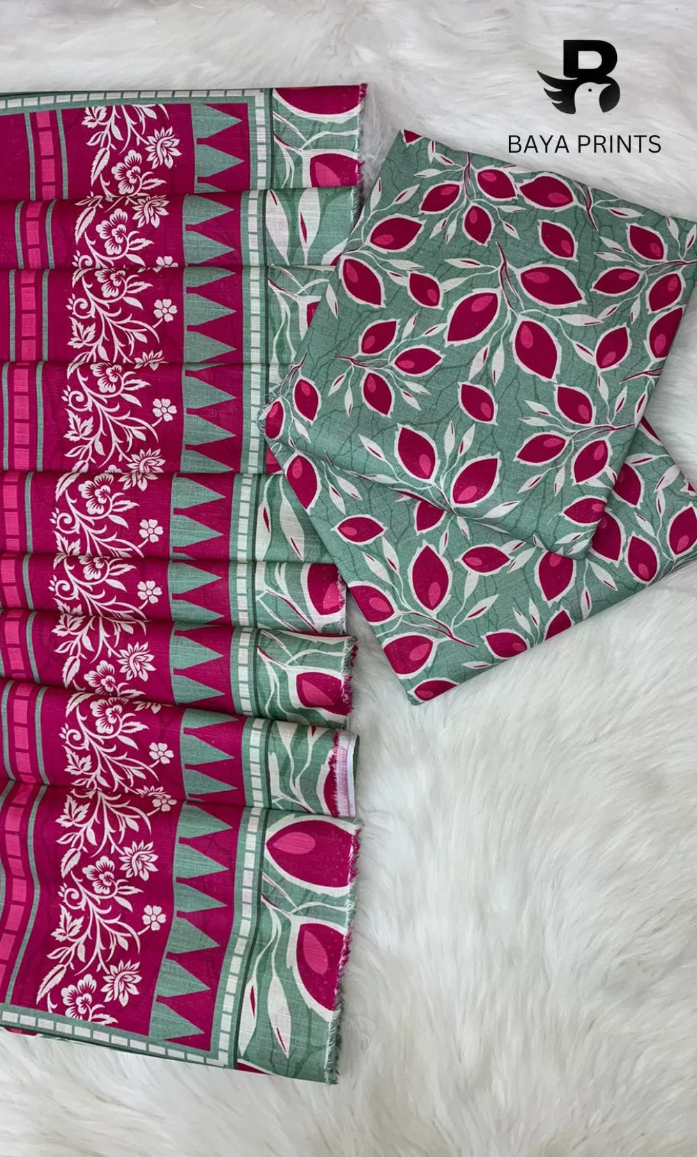 3PC Unstitched Khadar Suit  BA-K-V9-14