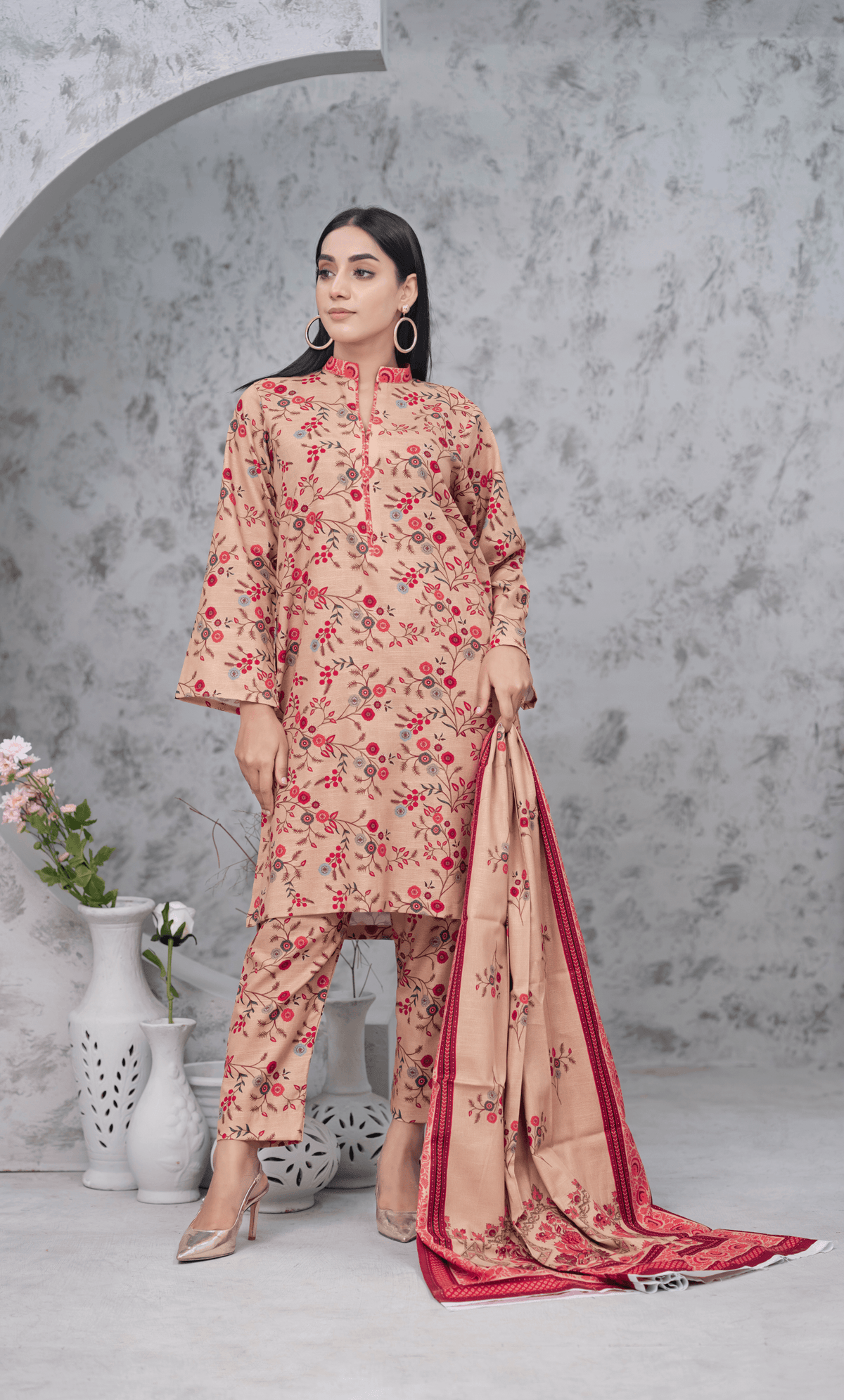 3PC Unstitched Khadar Suit  BA-K-V11-24 C -4