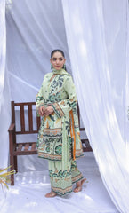 Regal Bloom -3PC Printed Lawn | Unstitched