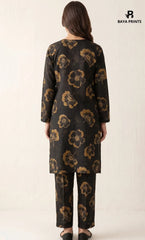 2 Piece Printed Unstitched Lawn Suit 
