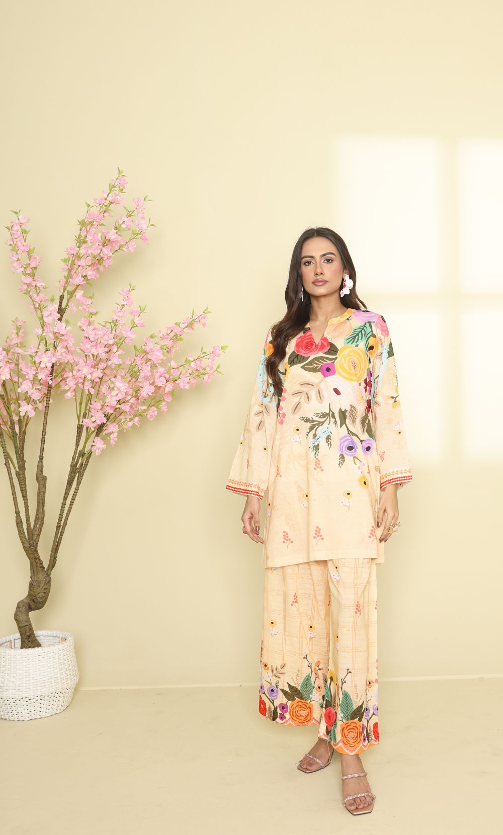 2 Piece Baya Co-Ord Set (Unstitched)