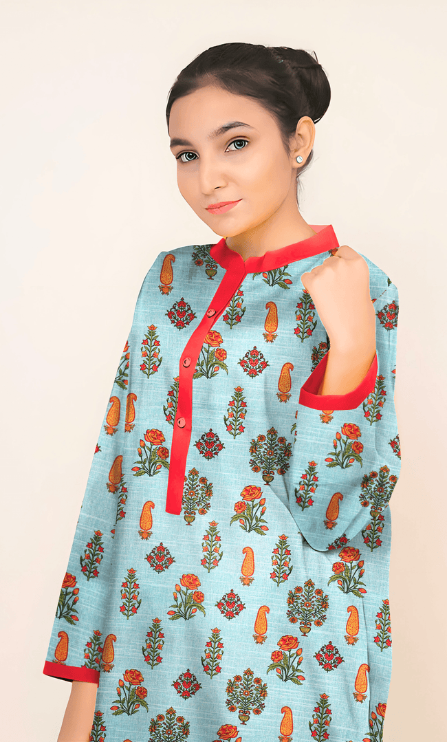 3PC Unstitched Khadar Suit  BA-K-V11-24 C -10 Main Image