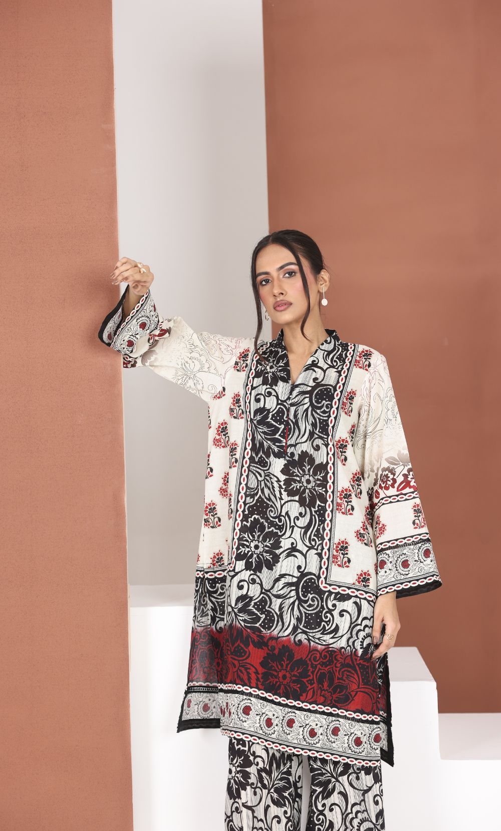 2 Piece Baya Co-Ord Set (Stitched)