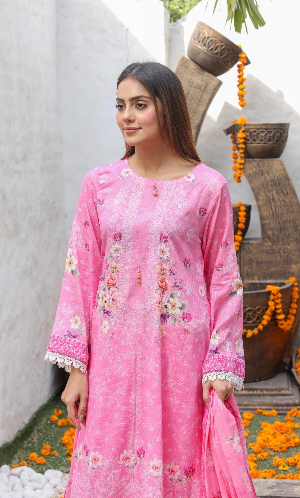 ZOE– 3PC Dobby Lawn Unstitched Suit-01