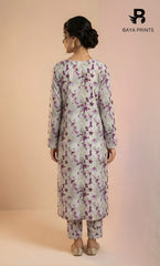 Vireza 3 Piece Unstitched Floral Embroidered Lawn Suit-02