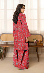 3 Piece Unstitched Premium Lawn Suit- BA-V-14