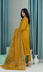 3PC Embroidered Unstitched Lawn Suit -Z 04