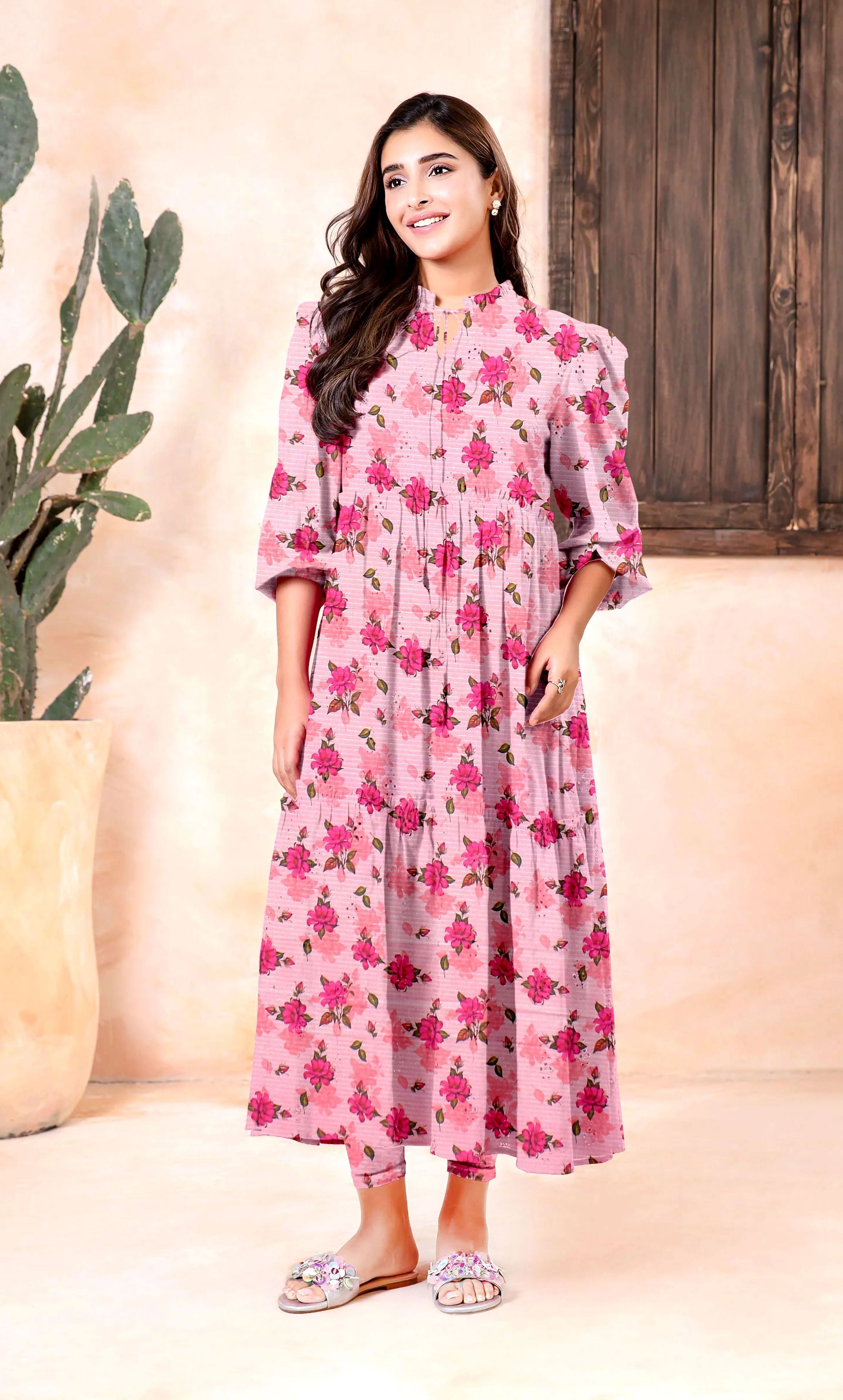 2PC Unstitched Printed Lawn Suit  - BD-V6-10