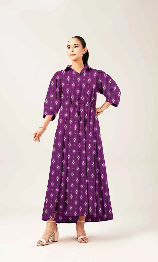 2PC Unstitched Printed Lawn Suit  - BD-V6-9 Hover Image
