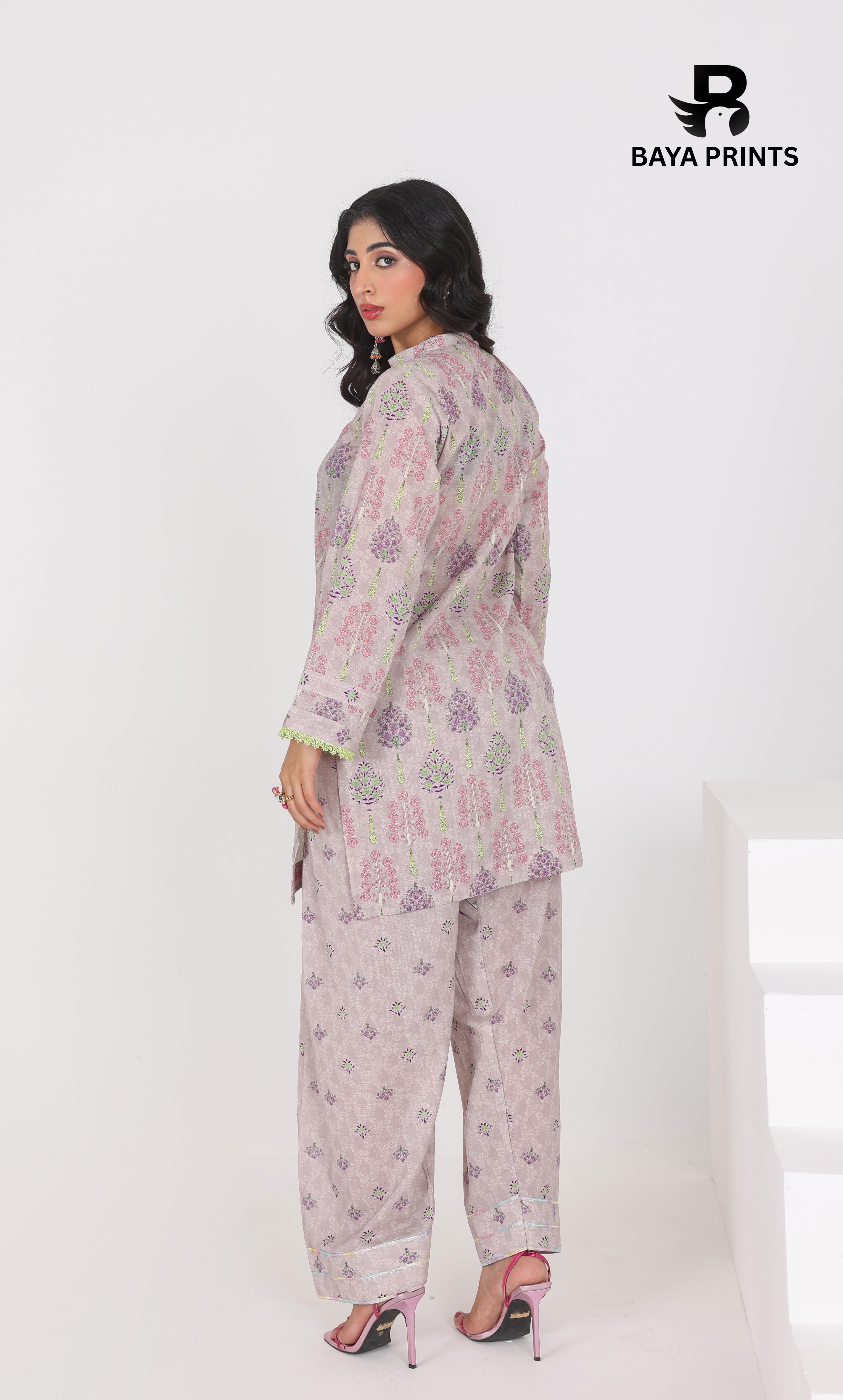 2 Piece Baya Co-Ord Set (Unstitched)