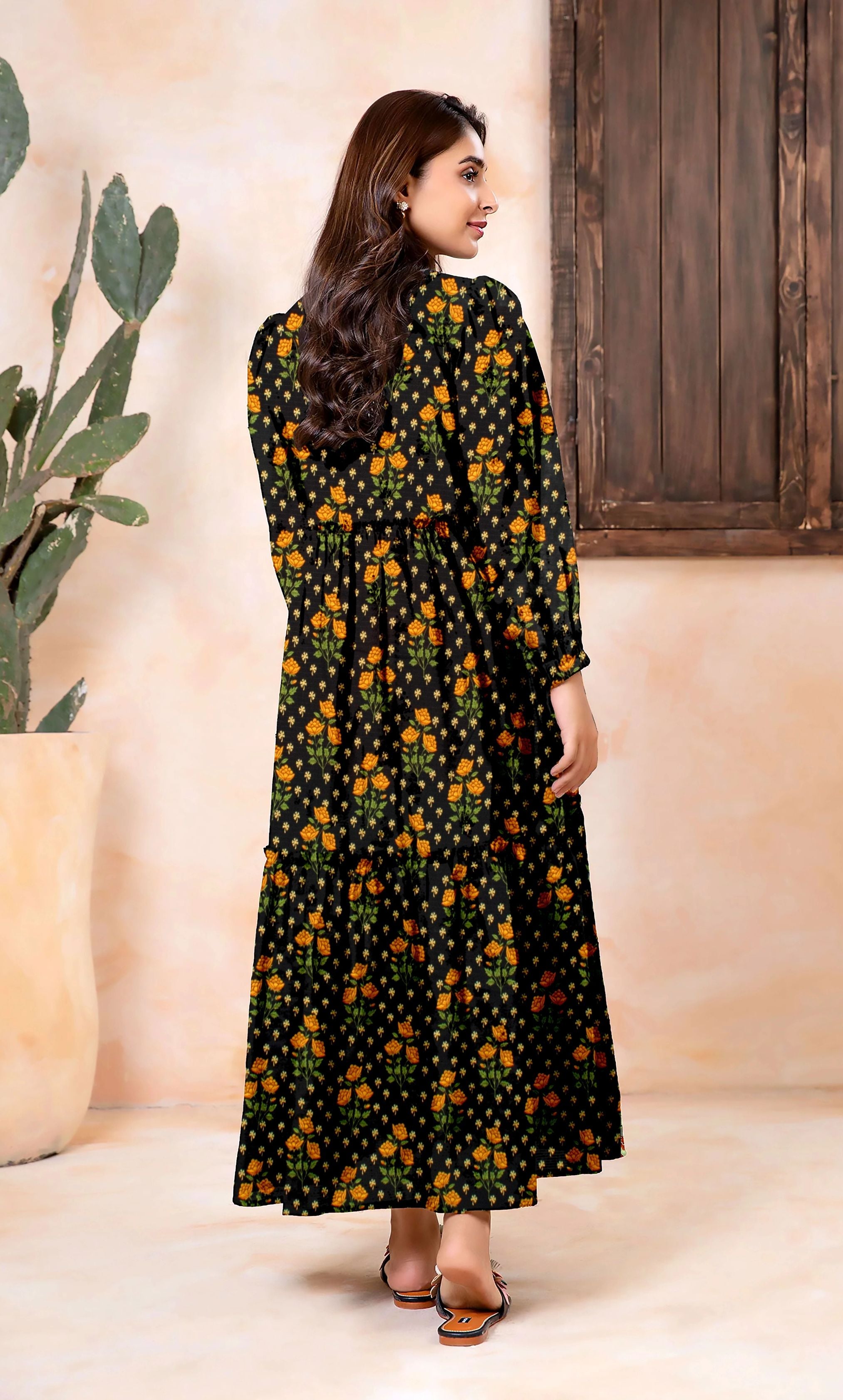 2PC Unstitched Printed Lawn Suit  - BD-V6-8