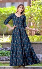 2PC Unstitched Printed Lawn Suit  - BD-V6-7